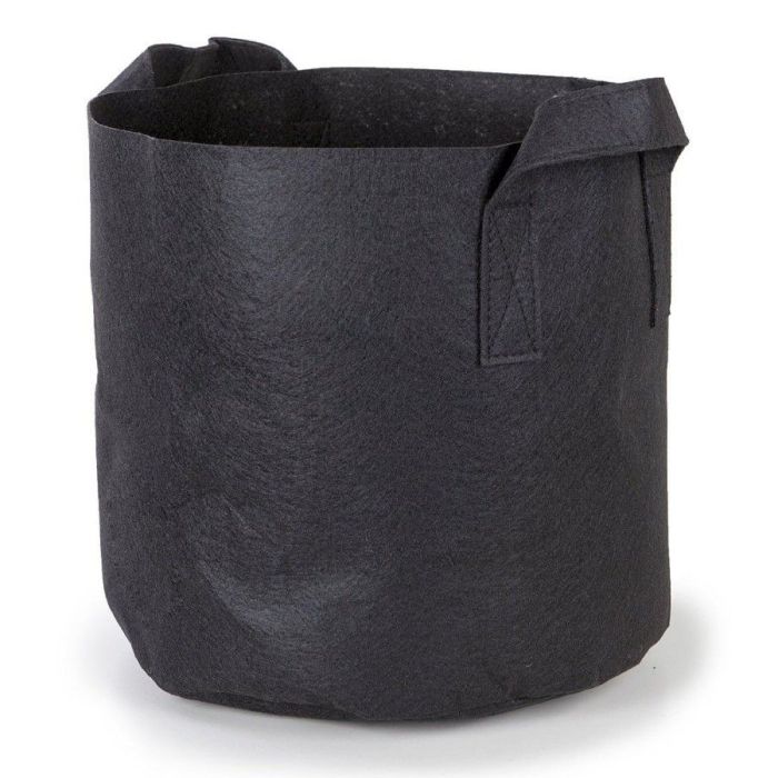 247WorkShop 247Garden 5-Gallon Aeration Fabric Pot/Plant Grow Bag w/Handles  (Black)