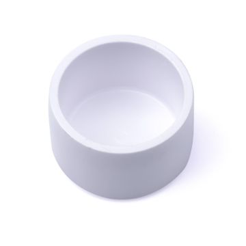 247Garden 1-1/4 in. PVC End Cap ASTM SCH40 Furniture-Grade Fitting