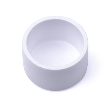 247Garden 1 in. PVC End Cap Fitting - ASTM SCH40 Furniture-Grade
