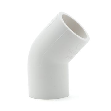 1-1/4 in. SCH40 PVC 45-Degree Elbow Fitting NSF Pipe Fitting