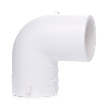 2 in. SCH40 PVC 90-Degree Elbow NSF Pipe Fitting (Schedule 40 SxS)
