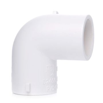 1/2 in. SCH40 PVC 90-Degree Elbow Schedule-40 Pipe Fitting NSF ASTM ANSI