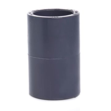 247Garden SCH80 PVC 1" Coupling for High Pressure Water/Chemical Pipes