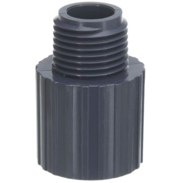 1/2 in. SCH80 PVC Male Adapter for Schedule-80 High Pressure Liquid/Chemical Pipe Fitting (Socket x MPT-Threaded)