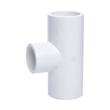 1/2 X 3/4 in. SCH40 PVC Reducing Tee 3-Way Schedule-40 Pipe Fitting NSF ASTM ANSI