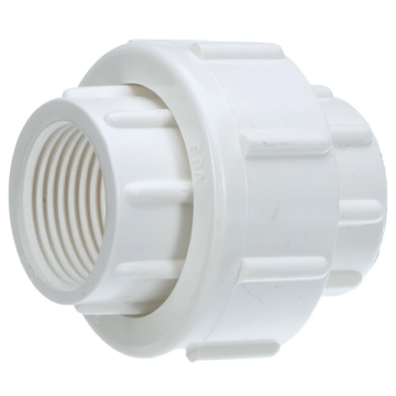 3/4 in. PVC Union w/ O-Ring for SCH40/SCH80 PVC Pipe Threaded-Fitting (FPTxFPT)