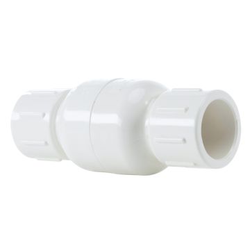 3/4 in. PVC Spring Check Valve SxS Socket-Fitting NSF-Certified