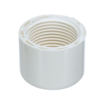 1/2 in. SCH40 PVC Female-Threaded Cap NSF Pipe Fitting