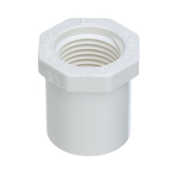 1 x 3/4 in. SCH40 PVC Female Reducing Ring NSF Schedule-40 Pipe Fitting