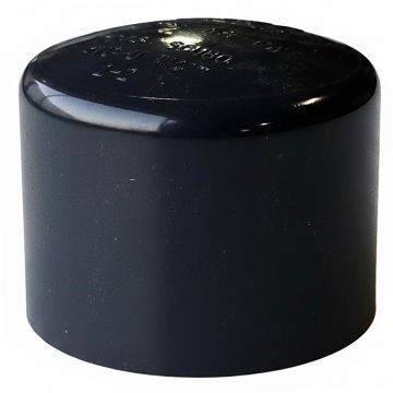 1-1/4 in. Schedule 80 PVC Cap/End Plug Sch-80 Slip/Socket Pipe Fitting NSF ASTM D2467