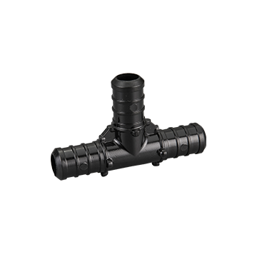 1/2 in. PEX-B Barb Tee Crimp/Clamp Plastic Fitting for Hot/Cold Water PEX Pipe System NSF PPSU ASTM F2159 