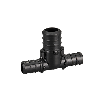 1/2" x 1/2" x 3/4" PEX Tee, PPSU ASTM F2159 Fitting