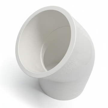 45PC/BOX 3 in. Schedule-40 PVC 45-Degree Elbow Pipe Fitting NSF SCH40 ASTM D2466