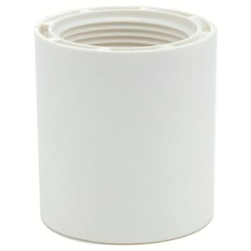 2 in. PVC Female Adapter Schedule 40 Pipe Fitting NSF SCH40 ASTM D2466 2" FPT x Socket