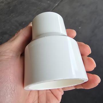 1-1/4 x 1 in. Schedule 40 PVC Reducing Coupling NSF Pipe Fitting 1.25" x 1" Socket