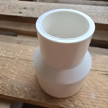 1-1/2 x 1 in. Schedule 40 PVC Reducing Coupling NSF Pipe Fitting 1.5" x 1" Socket