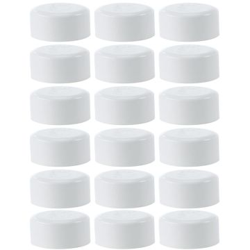 18pcs/Box 4 in. Schedule-40 PVC End Cap Pipe Fitting NSF SCH40 ASTM D2466 4"