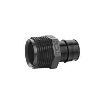 1" x 1" PEX-A MPT Male Adapter, ASTM F1960 PPSU Expansion Fitting