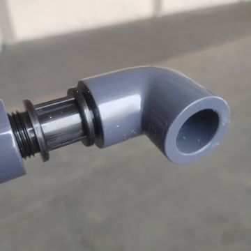 1/2 in. SCH80 PVC 90-Degree Female Threaded Elbow for Schedule-80 High Pressure Fitting (Socket x FPT Thread-Type)