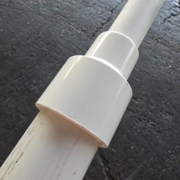 1 x 1/2 in. SCH40 PVC Reducing Coupling Schedule-40 Pipe Fitting NSF ASTM ANSI