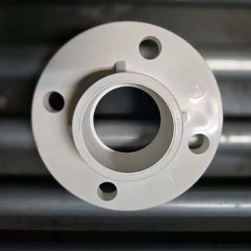 2-1/2 in. PVC TS Flange ASTM D2466 Socket-Type Pipe Fitting New