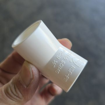 1/2 in. SCH40 PVC 45-Degree Elbow Fitting Schedule-40 Pipe Fitting NSF ASTM ANSI