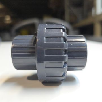 1/2 in. SCH80 PVC Slip Union SxS Socket-Fitting for Schedule-80 Pipe Connection