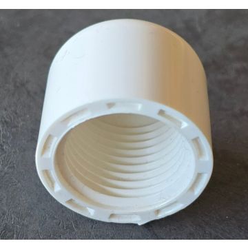 1/2 in. SCH40 PVC Female-Threaded Cap NSF Pipe Fitting