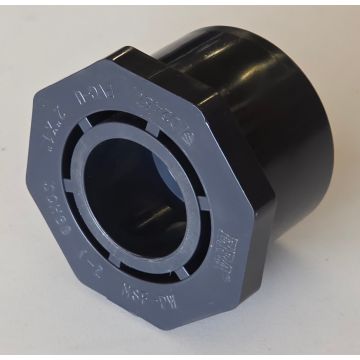 2 x 1 in. SCH80 PVC Reducing Ring for Schedule-80 High Pressure Pipes