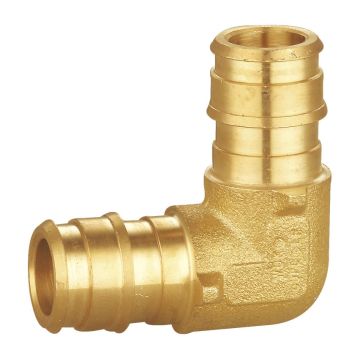 3/4 x 1 in. PEX-A 90-Degree Elbow (NSF Lead Free Brass F1960 PEX Cold Expansion Fitting)