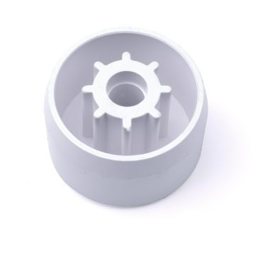 1-1/4 in. SCH-40 PVC Caster Pipe Cap Fitting ASTM Furniture-Grade