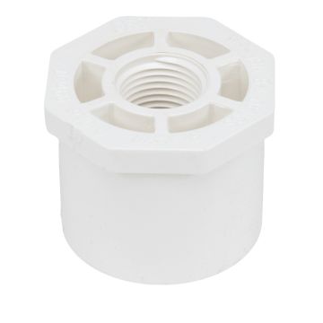 2 x 3/4 in. SCH40 PVC Female Reducing Ring Schedule-40 Pipe Fitting NSF-Certified