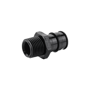 3/4" PEX-A x 1/2" NPT Male Adapter PPSU Plastic Cold Expansion Fitting ASTM F1960 NSF cUPC ANSI 61 Certified