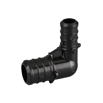 3/4" x 1/2" PEX Crimp Reducing Elbow Plastic PPSU PEX-B Fitting ASTM F2159 cUPC ANSI/NSF-Certified