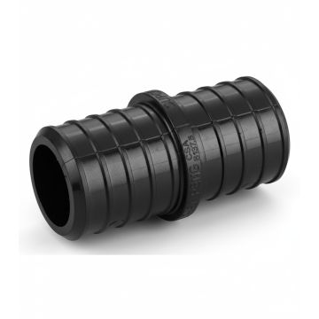1 in. PEX-B Barb Coupling Plastic Crimp Fitting for Hot/Cold Water PEX Pipe System F2159