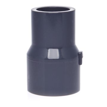 1-1/4 x 1 in. Schedule 80 PVC Reducing Coupling, Sch-80 Pipe Increaser/Reducer Fitting (Socket) NSF ASTM D2467
