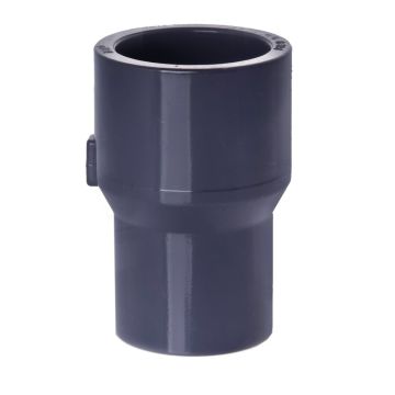 1-1/4 x 1/2 in. Schedule 80 PVC Reducing Coupling, Sch-80 High Pressure Pipe Increaser/Reducer Fitting (Socket) NSF ASTM D2467