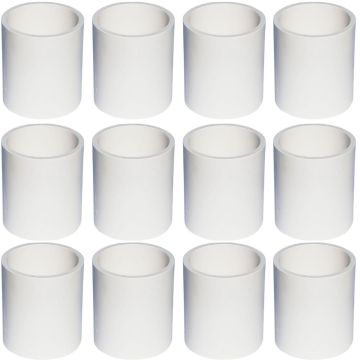 12-Pack 1-1/4 in. Schedule 40 PVC Coupling/Coupler Pipe Fitting NSF SCH40 ASTM D2466 1.25"