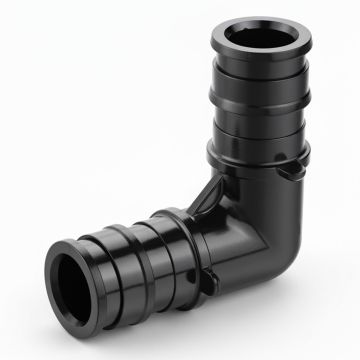 1/2" PEX-A Expansion 90° Elbow PPSU Plastic Fitting ASTM F1960 NSF