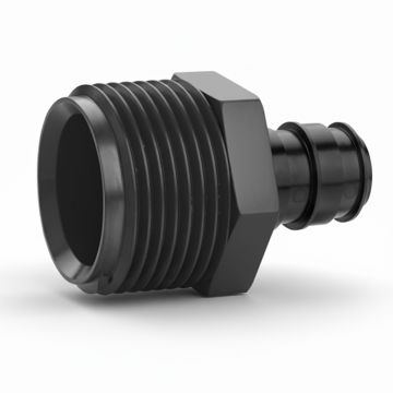 1/2" PEX-A x MPT Male Adapter PPSU Plastic Cold Expansion PEX Fitting ASTM F1960 NSF