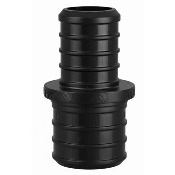 1 in. x 3/4 in. PEX-B Barb Reducing Coupling Plastic Crimp Fitting