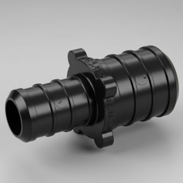 3/4" x 1/2" PEX Crimp Reducer Coupling Plastic PPSU Poly ASTM F2159 Fitting cUPC ANSI/NSF-Certified