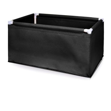 247Garden 2X3 Aeration Fabric Grow Bed/Raised Vegetable Flower Garden (45-Gallon Black) BAG ONLY w/NO PVC PARTS