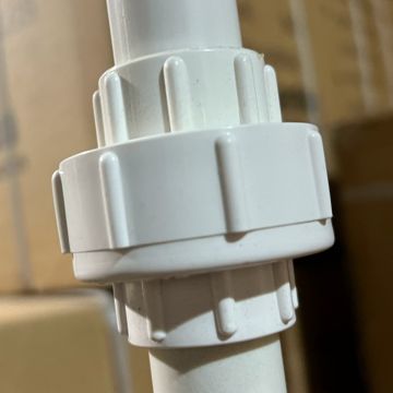 3/4 in. PVC Pipe Union w/ O-Ring for SCH40/SCH80 PVC Pipe Socket-Fitting (SxS)