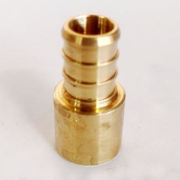 1/2 in. PEX-B x 1/2 in. Male Sweat Copper Adapter (Lead Free DZR Brass NSF PEX Crimp Fitting F1807)