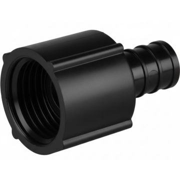 1/2" PEX-B x Swivel Female Adapter w/ Rib Nut FNPT PPSU Plastic PEX Crimp Fitting ASTM F2159 NSF