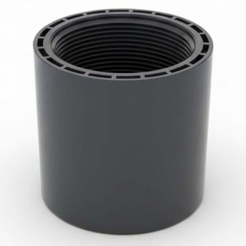 2 in. Schedule 80 PVC Female Adapter Sch-80 Pipe Fitting NSF ASTM D2467 2" Slip x 2" FNPT Female Threaded