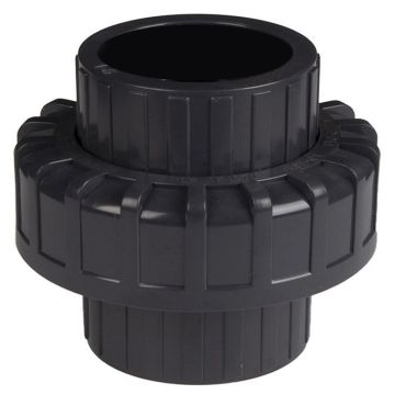 3/4 in. SCH80 PVC Slip Union SxS Socket-Fitting for Schedule-80 High Pressure Pipe