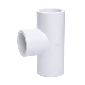 2 in. SCH40 PVC Tee 3-Way NSF Schedule-40 Pipe Fitting SxSxS