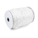 247Garden 5X300FT All-Season Trellis Netting w/ 5in Square Mesh (White, Nylon Gardening Net 1500 Sqft Spool Roll)